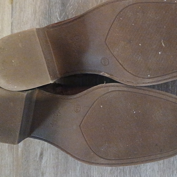 Women's crown vintage leather Ankle boots size 8.5 - Picture 5 of 7